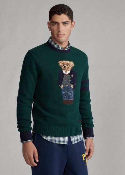 Sueter Polo Ralph Lauren Hombre Verdes - Preppy Bear - OUQAY5381